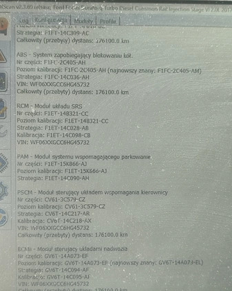 Ford Focus cena 35999 przebieg: 176100, rok produkcji 2017 z Nowe Skalmierzyce małe 352